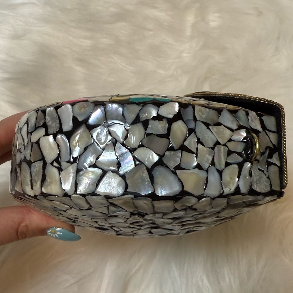 RAMLA Handmade Mosaic Clutch Shoulder Bag - Picture 7 of 9